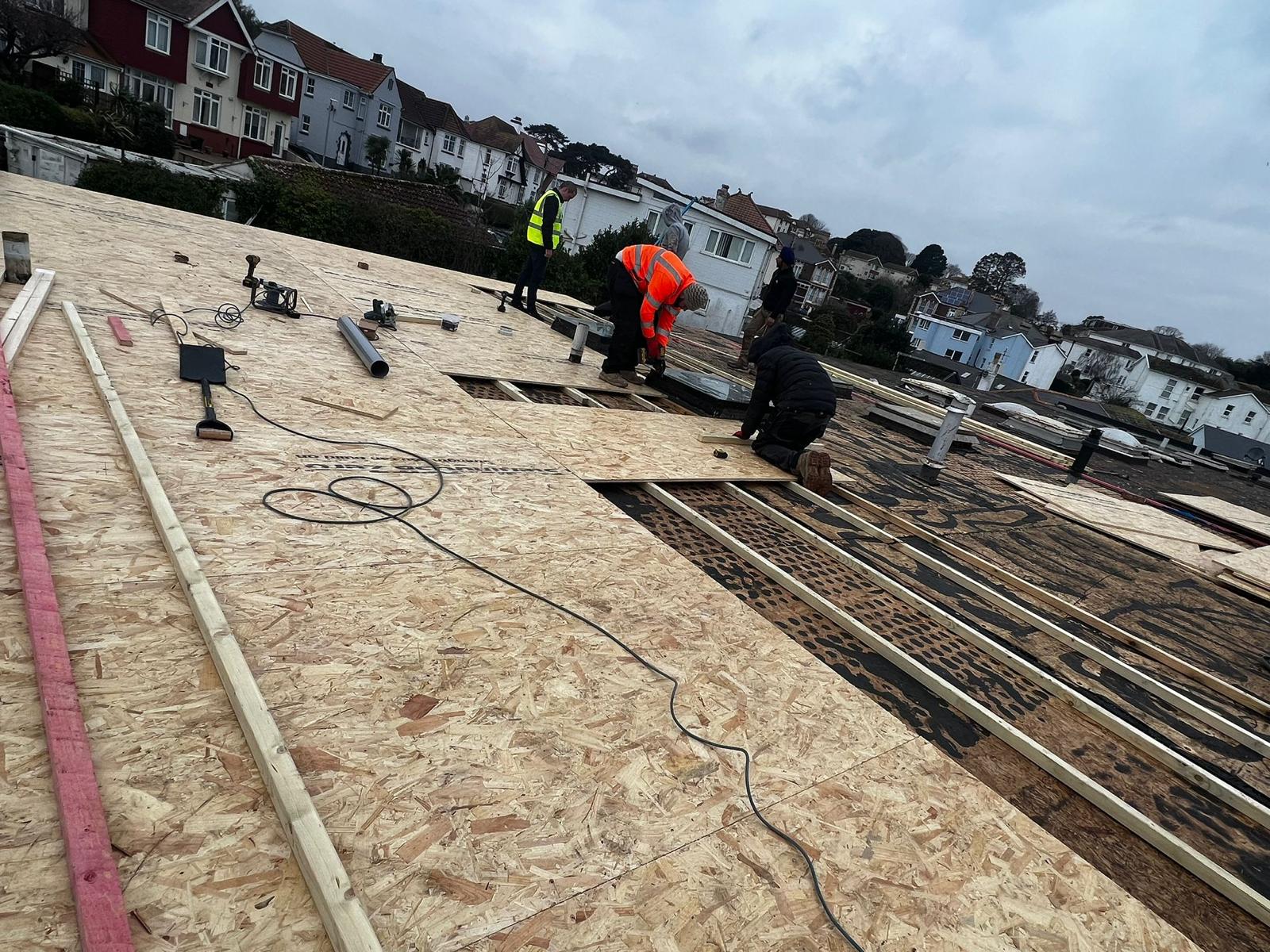 Before: Flat roof replacement — Surrey